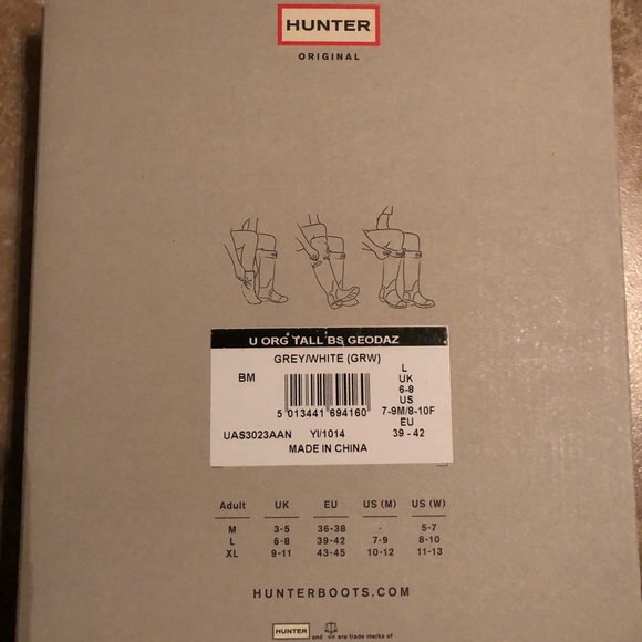Hunter Boot Socks New in Box - Picture 6 of 6